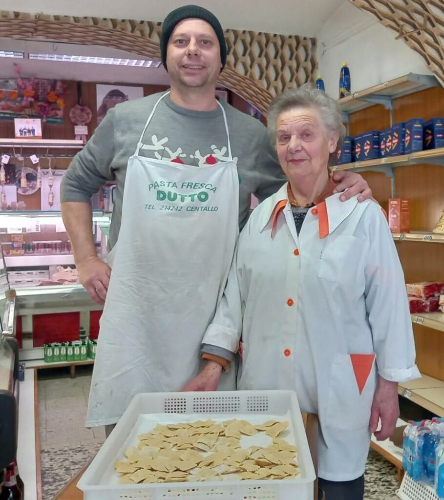 Gianpaolo Rottigni con la madre Graziella Galliano