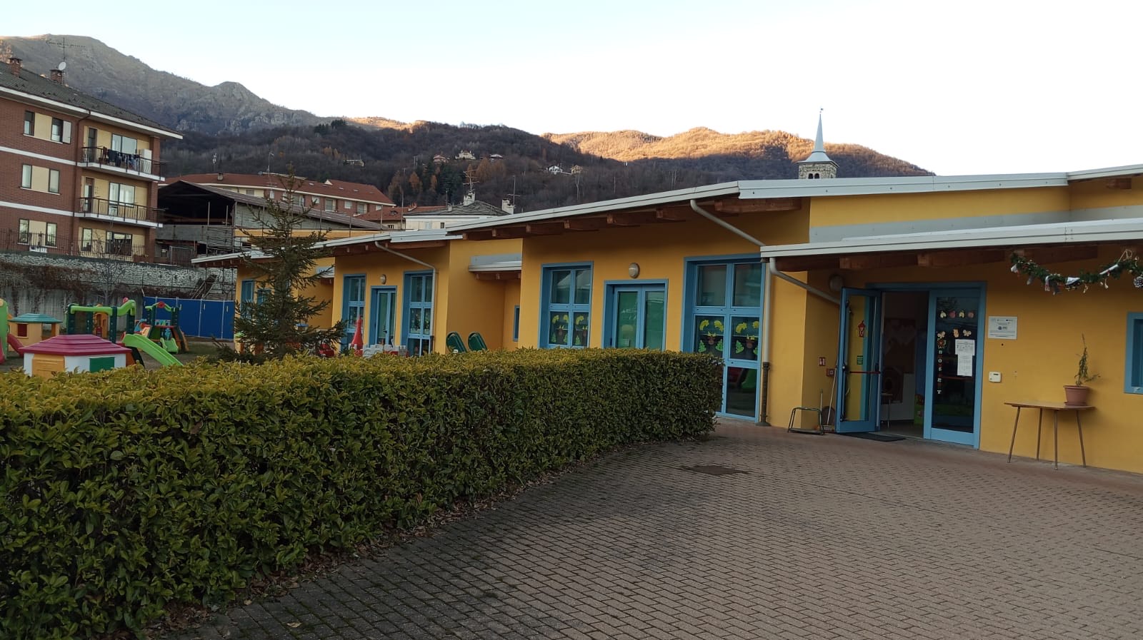 la scuola dell'infanzia di Paesana