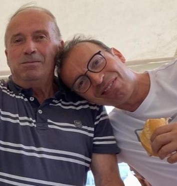 Paolo Marchetto con il padre Franco