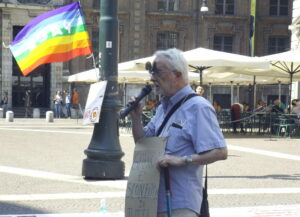 Enrico Peyretti (Foto Giorgio Mancuso)