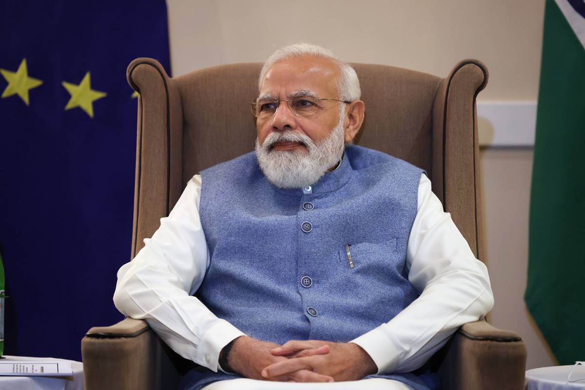 Il Primo Ministro indiano Narendra Modi - Copyright: Unione Europea