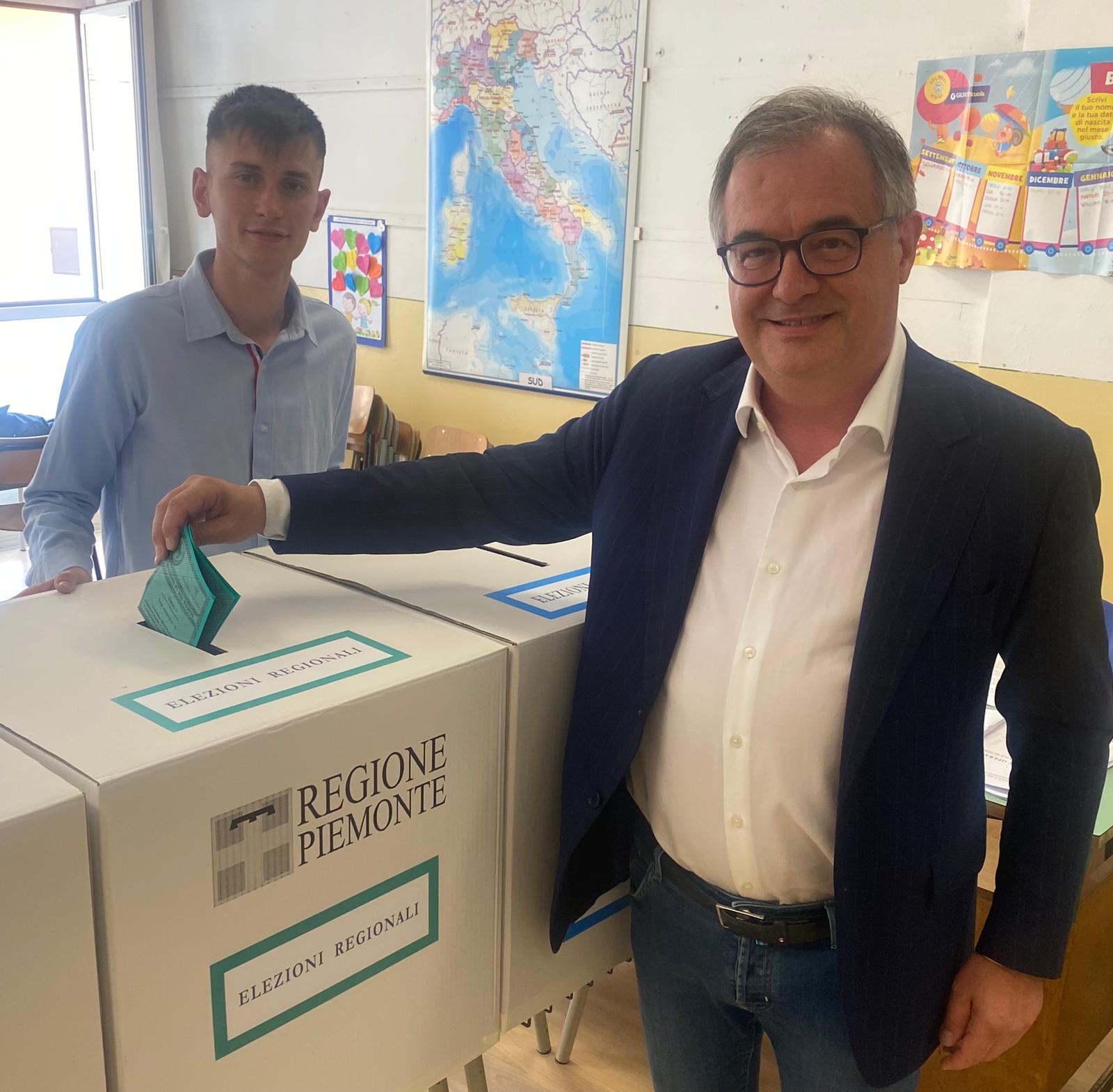 Marco Gallo alle urne