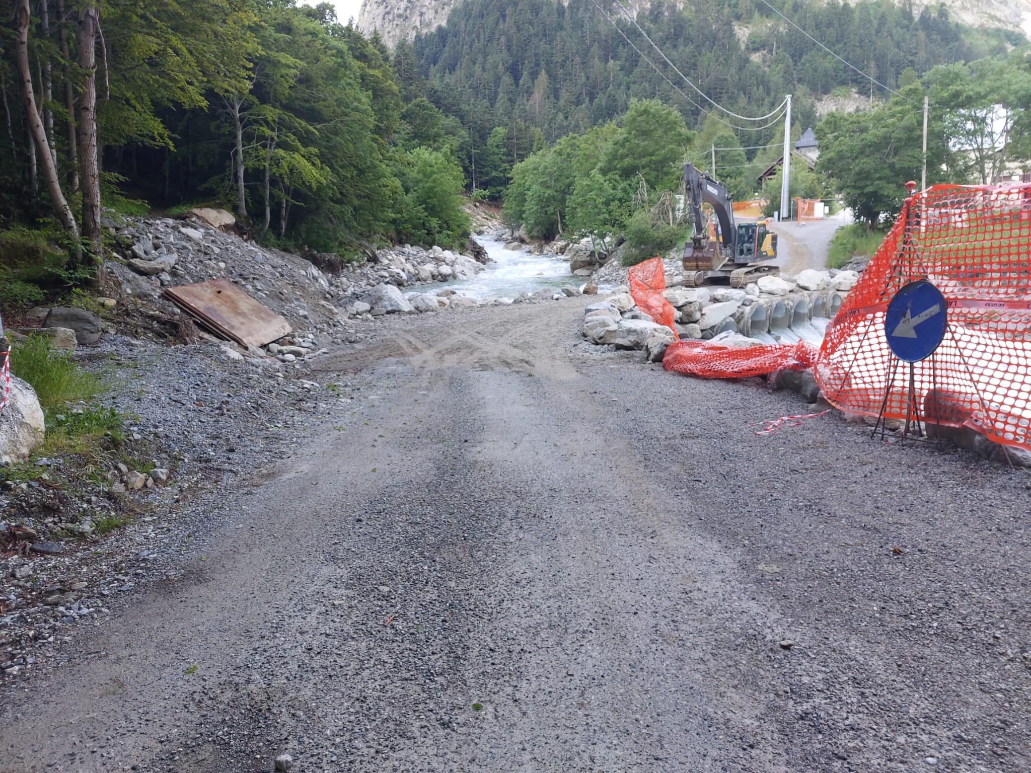 Valle Gesso, strada Terme di Valdieri