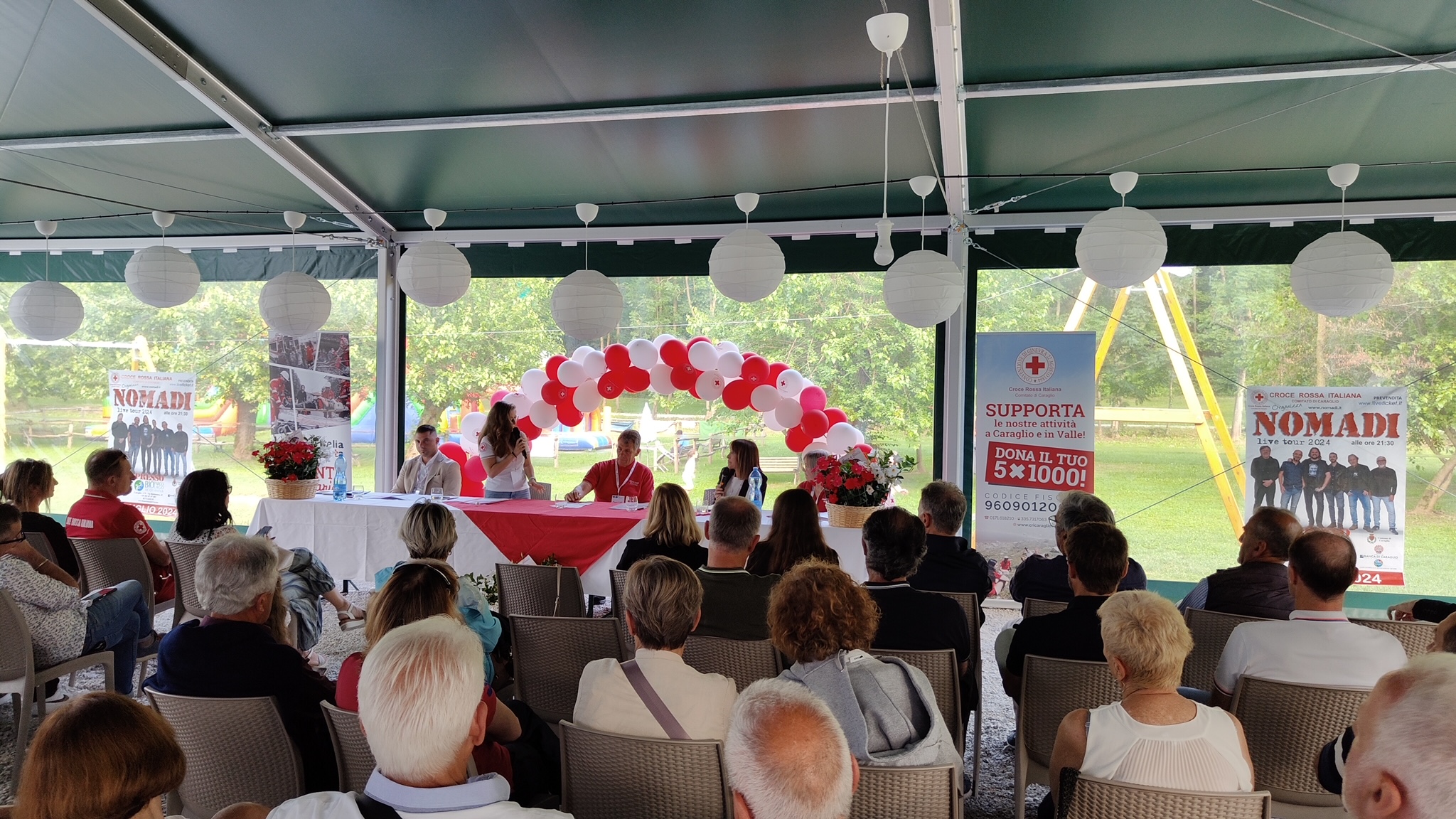 Croce Rossa di Caraglio - conferenza di presentazione delle celebrazioni per il quarantennale