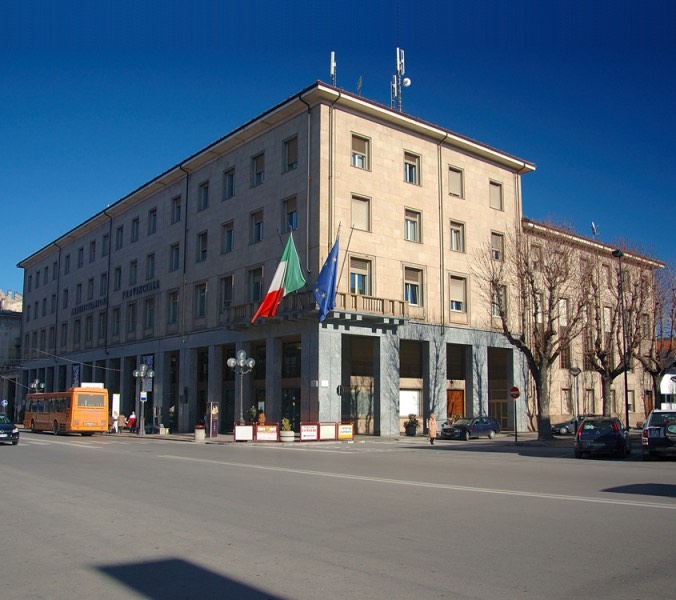 palazzo della Provincia a Cuneo