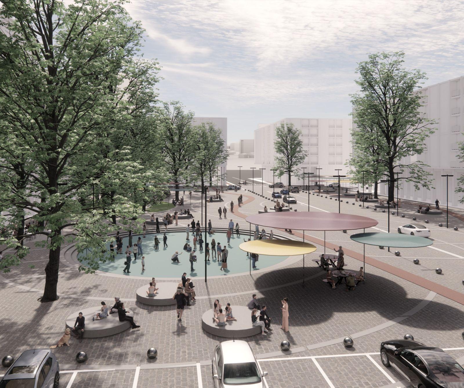 piazza Europa - proposta di Dario Castellino