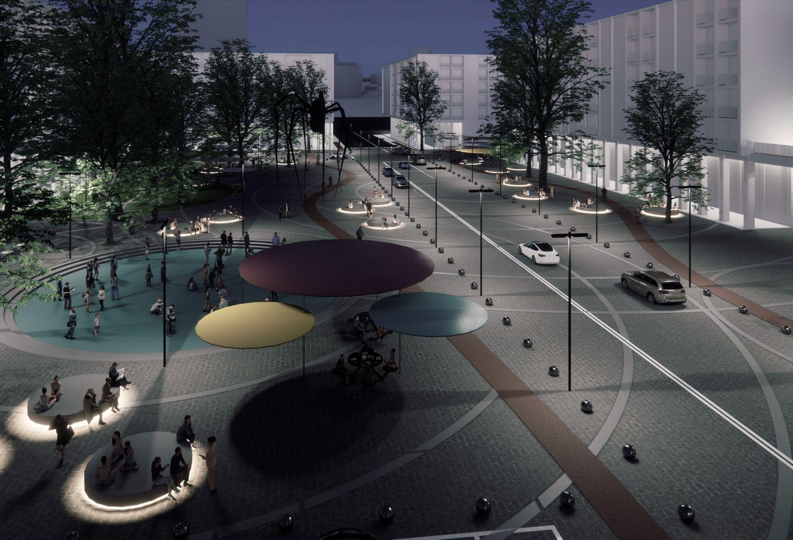 piazza Europa - proposta di Dario Castellino