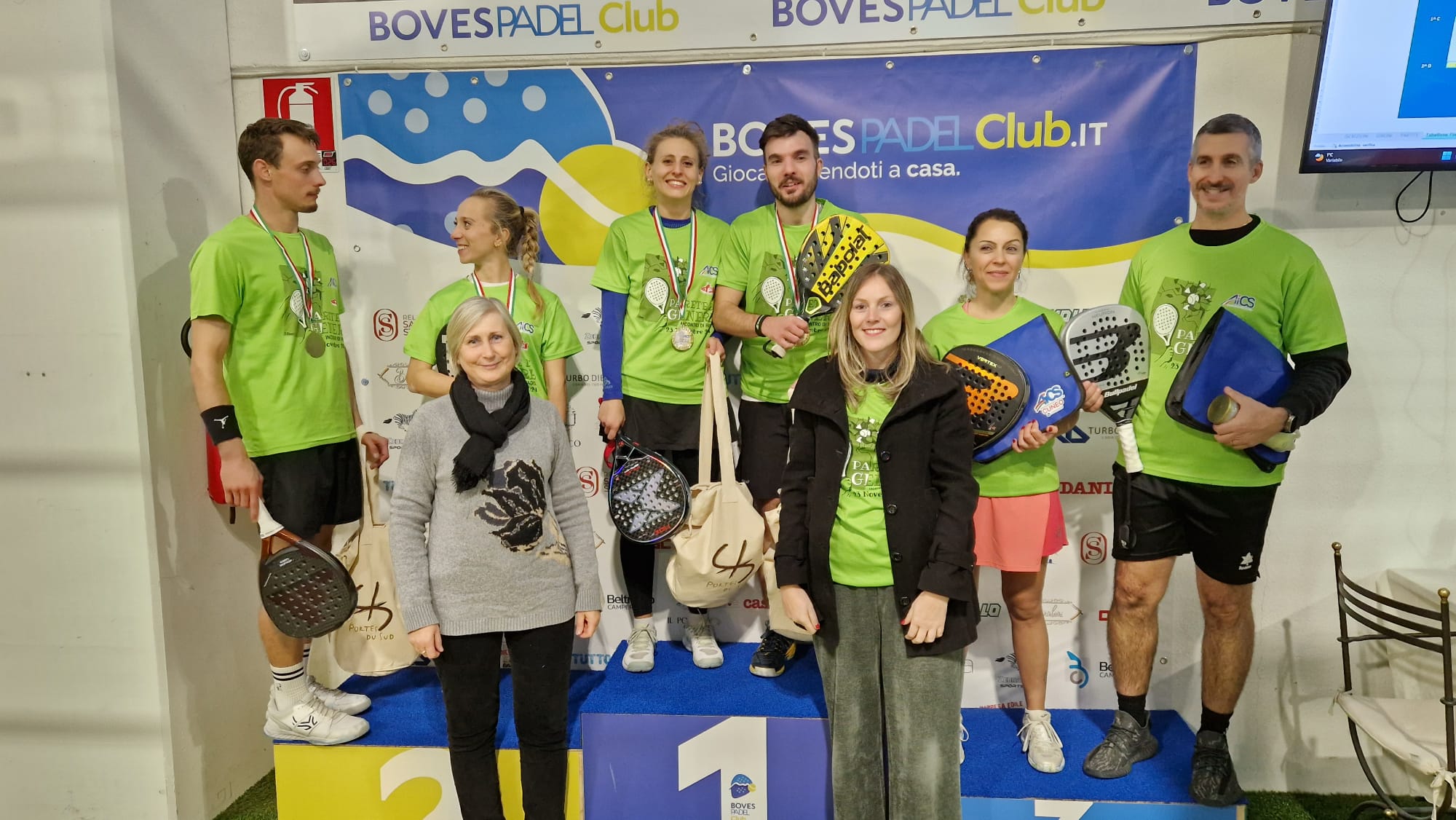 S. Anna Boves,Padel, squadre vincitrici