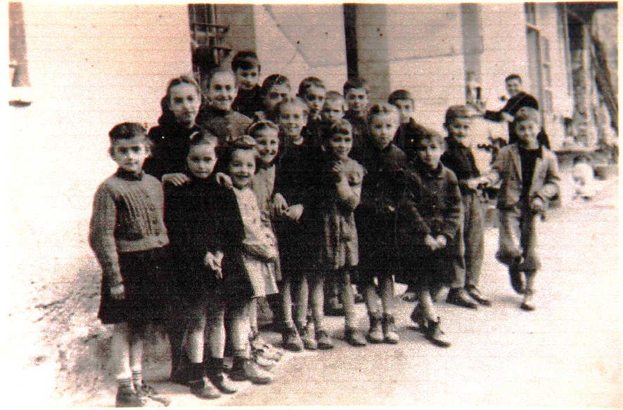 Coumboscuro - i primi redattori scolaresca del 1952