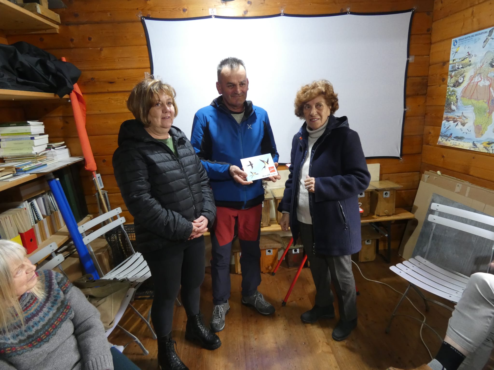 Lipu Cuneo - targa Amici delle rondini