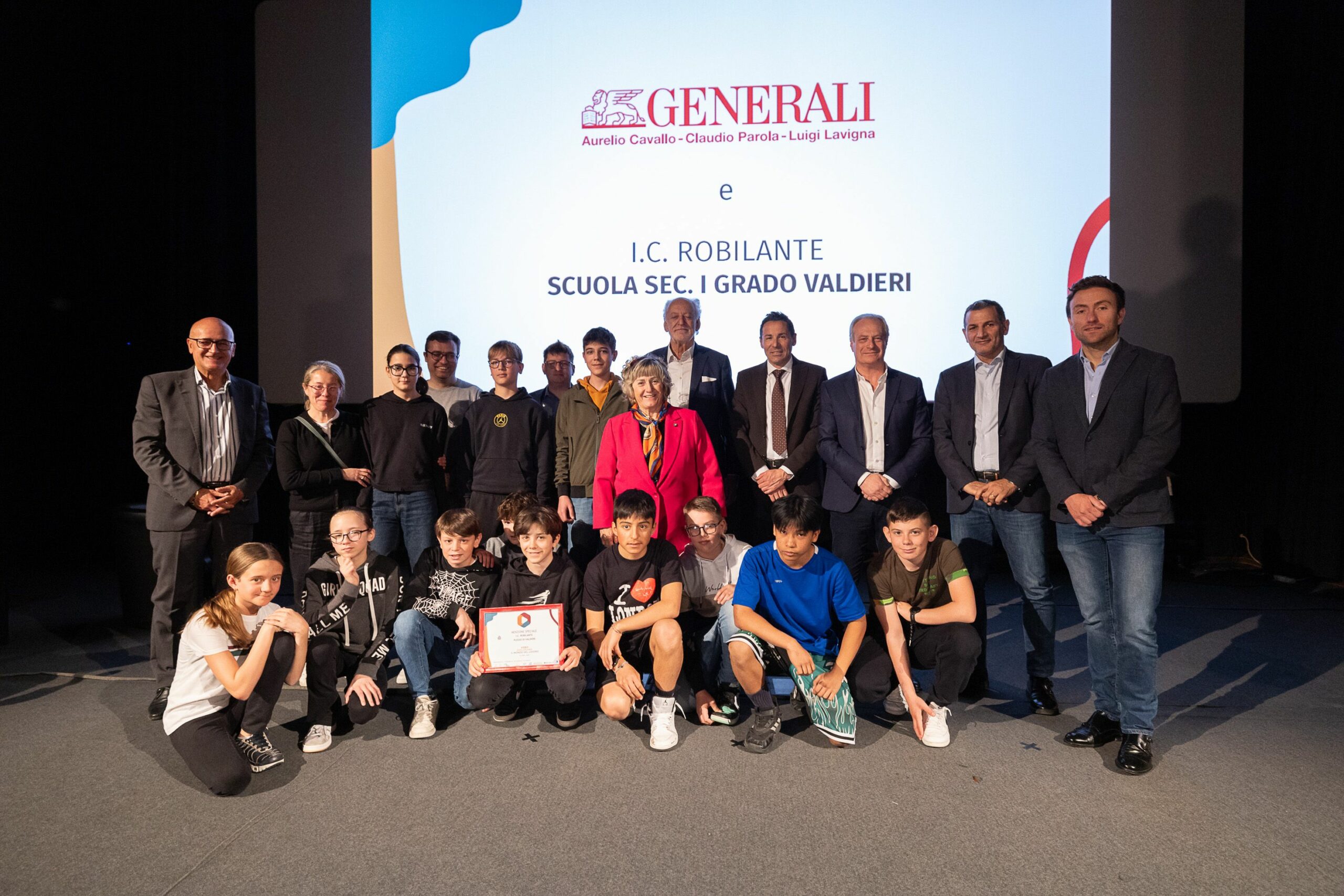 premiazioni del progetto "Video esploriamo il mondo del lavoro" - Valdieri