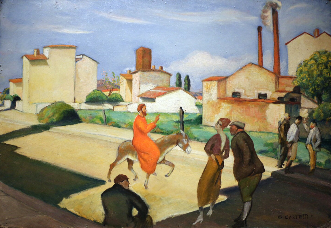 Giovanni Costetti, L’entrata di Cristo in Gerusalemme, 1926.