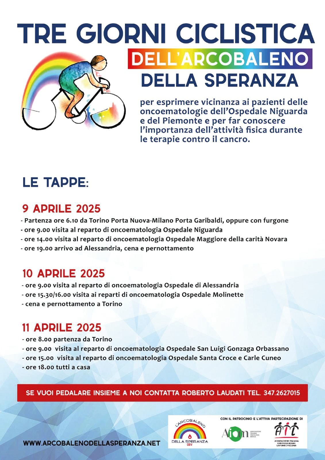 tre giorni ciclistica dell'arcobaleno della speranza