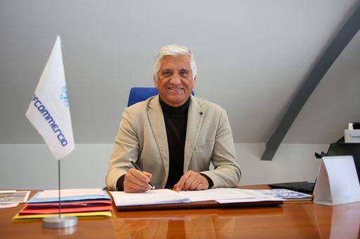 Il presidente Confcommercio Danilo Rinaudo