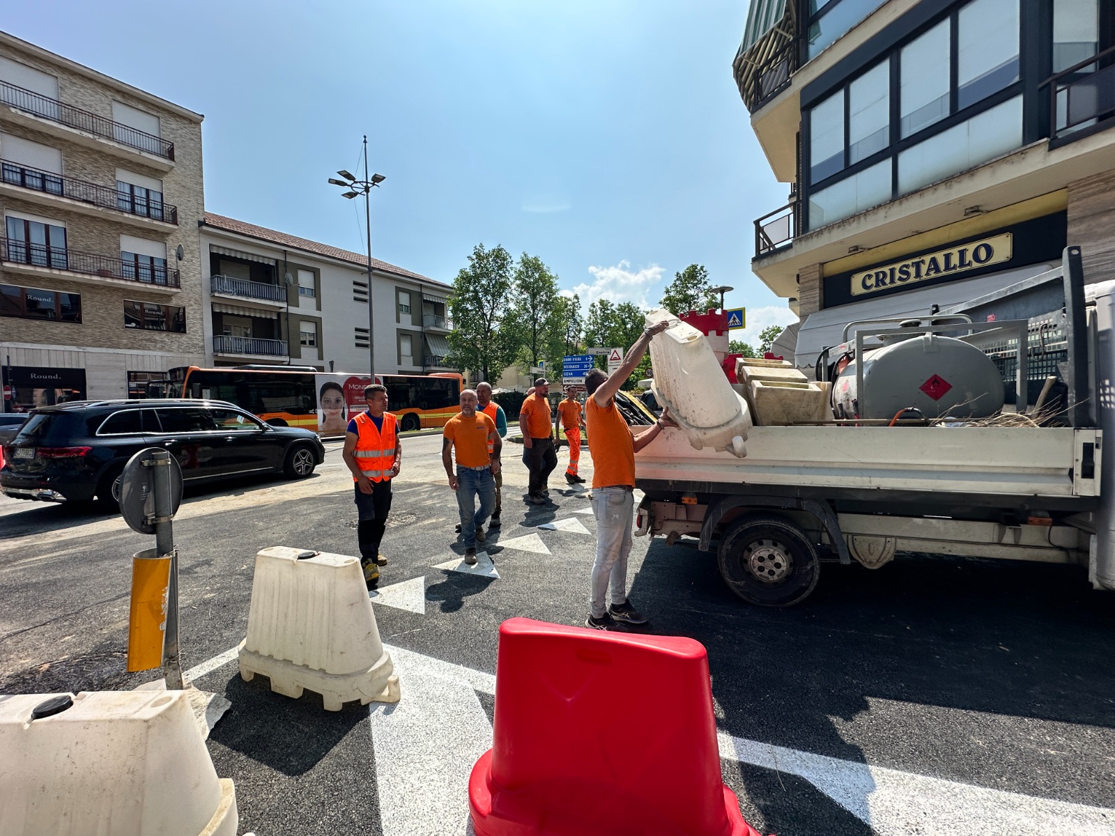 Alba - Riapertura corso Enotria