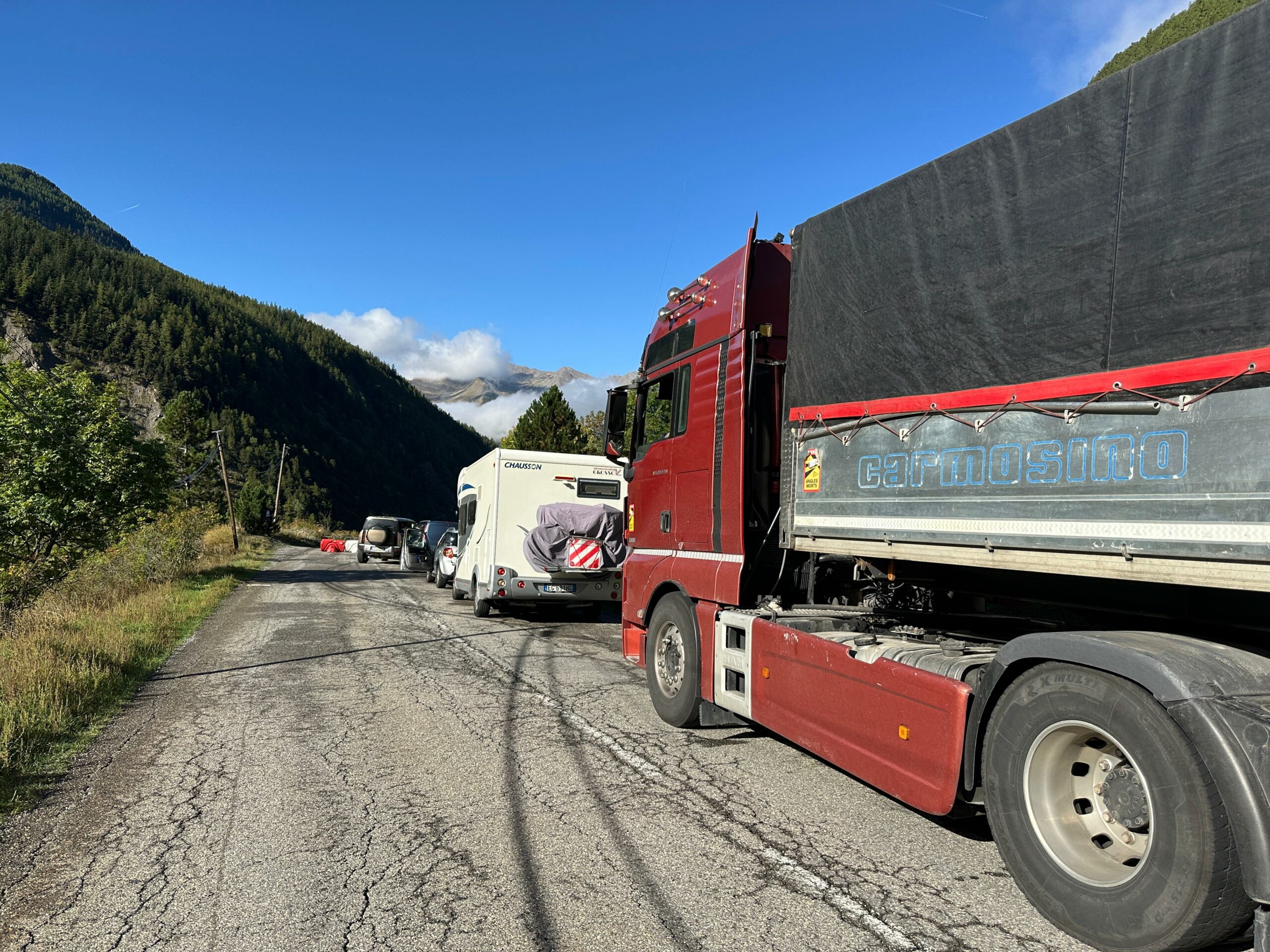 Valle dell'Ubaye - Lavori sulla RD 900