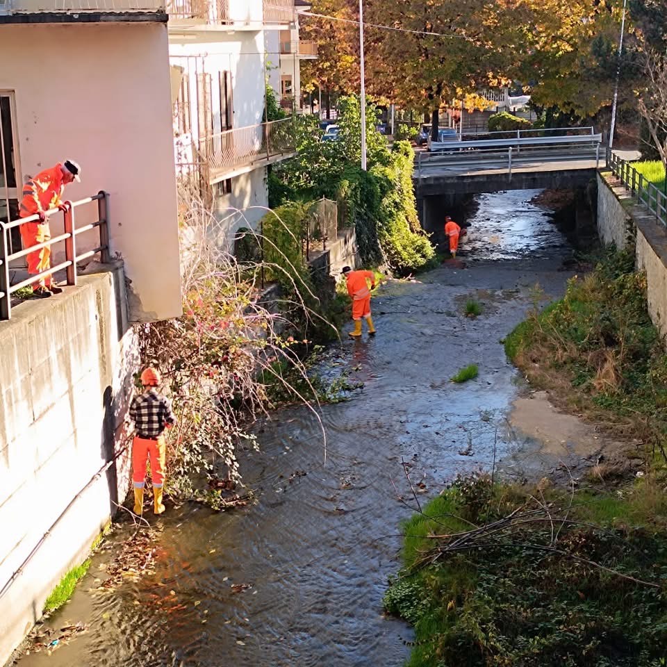 Sanfront, Aib puliscono il rio Albetta