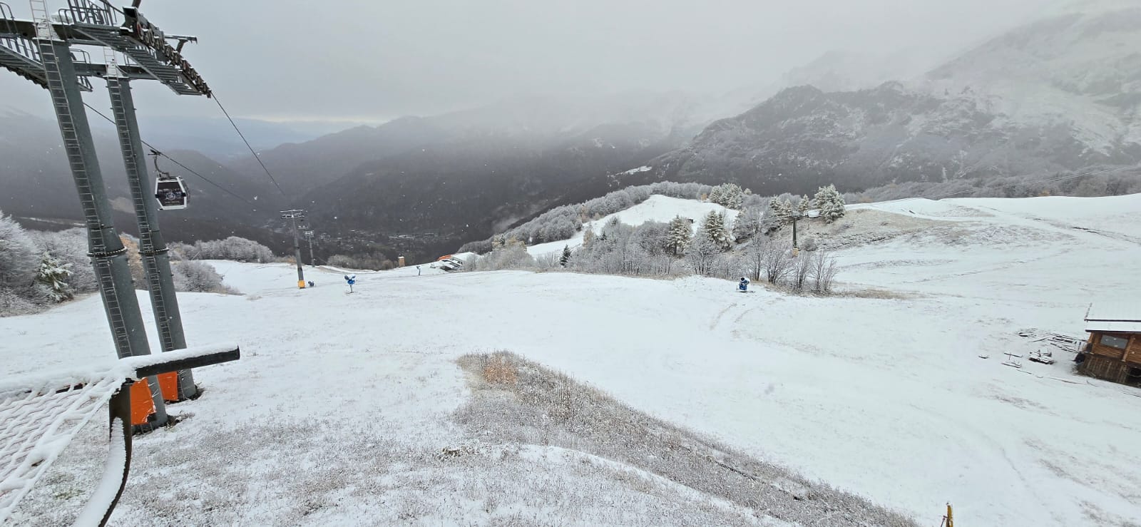 piste da sci di Limone Piemonte innevate