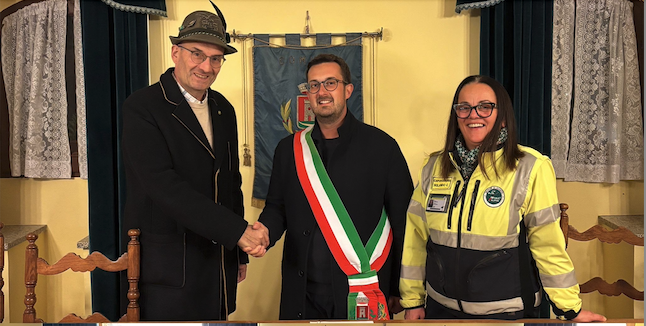 Rifreddo -convenzione con Ana e Aib