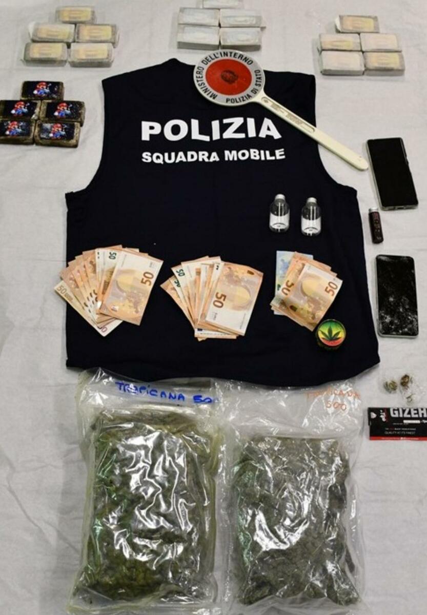 operazione antidroga a Bra