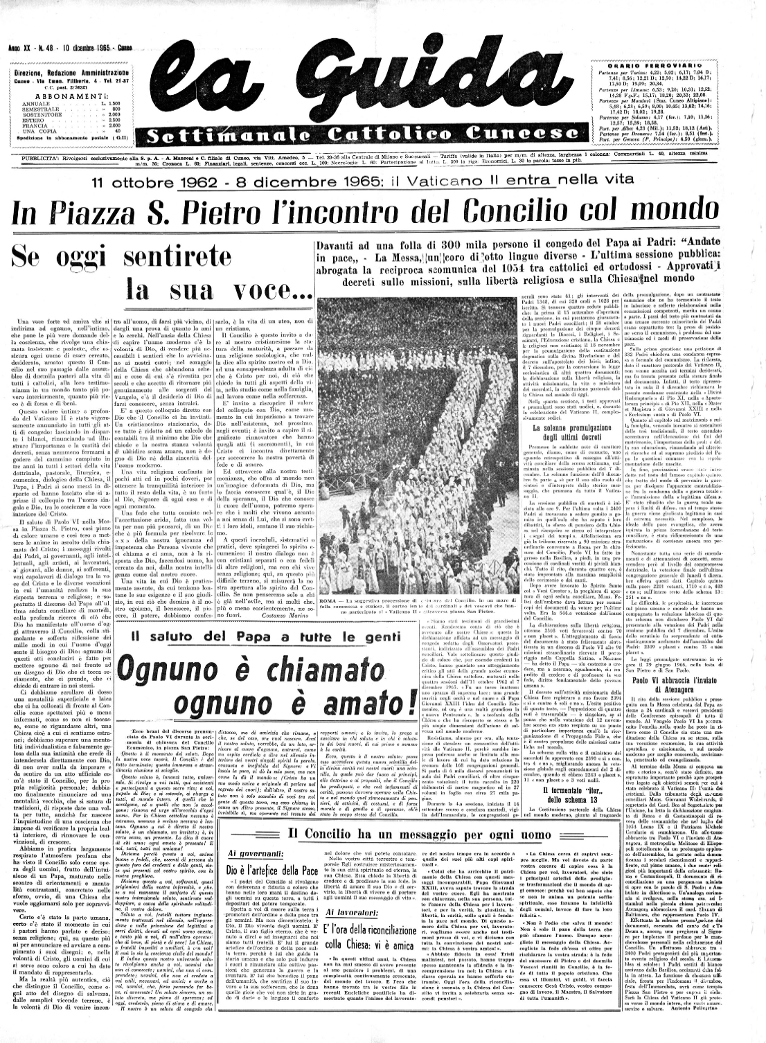La Guida Concilio Vaticano II