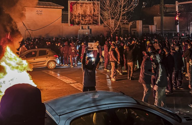 Manifestazioni di protesta in Iran (Foto AFP/SIR)