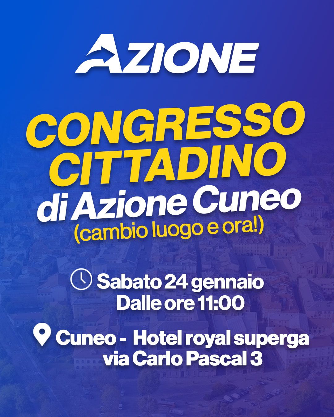 Locandina Aggiornata Congresso Azione Cuneo