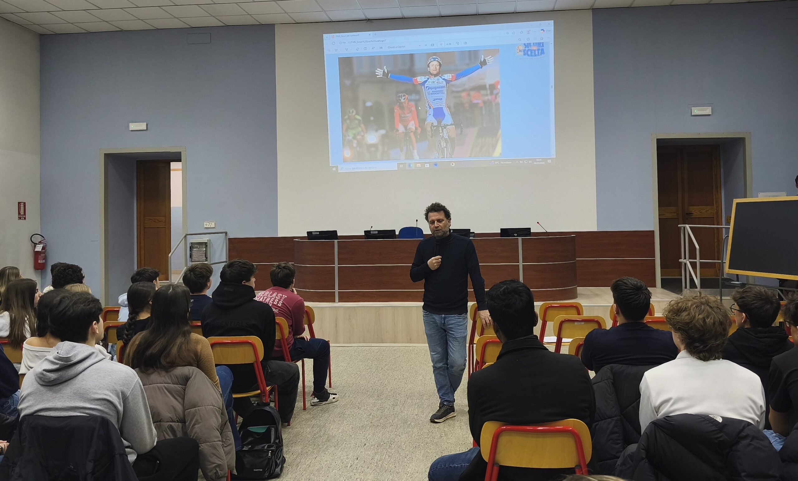Progetto Sicuri per scelta e Fondazione Scarponi 2