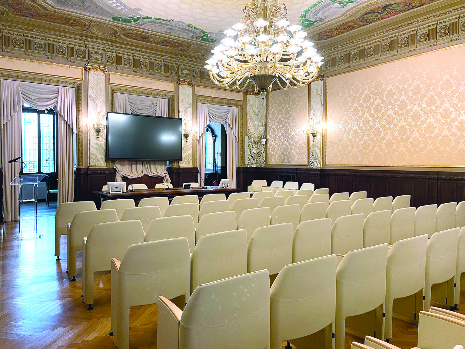 Salone d'onore camera di commercio di Cuneo