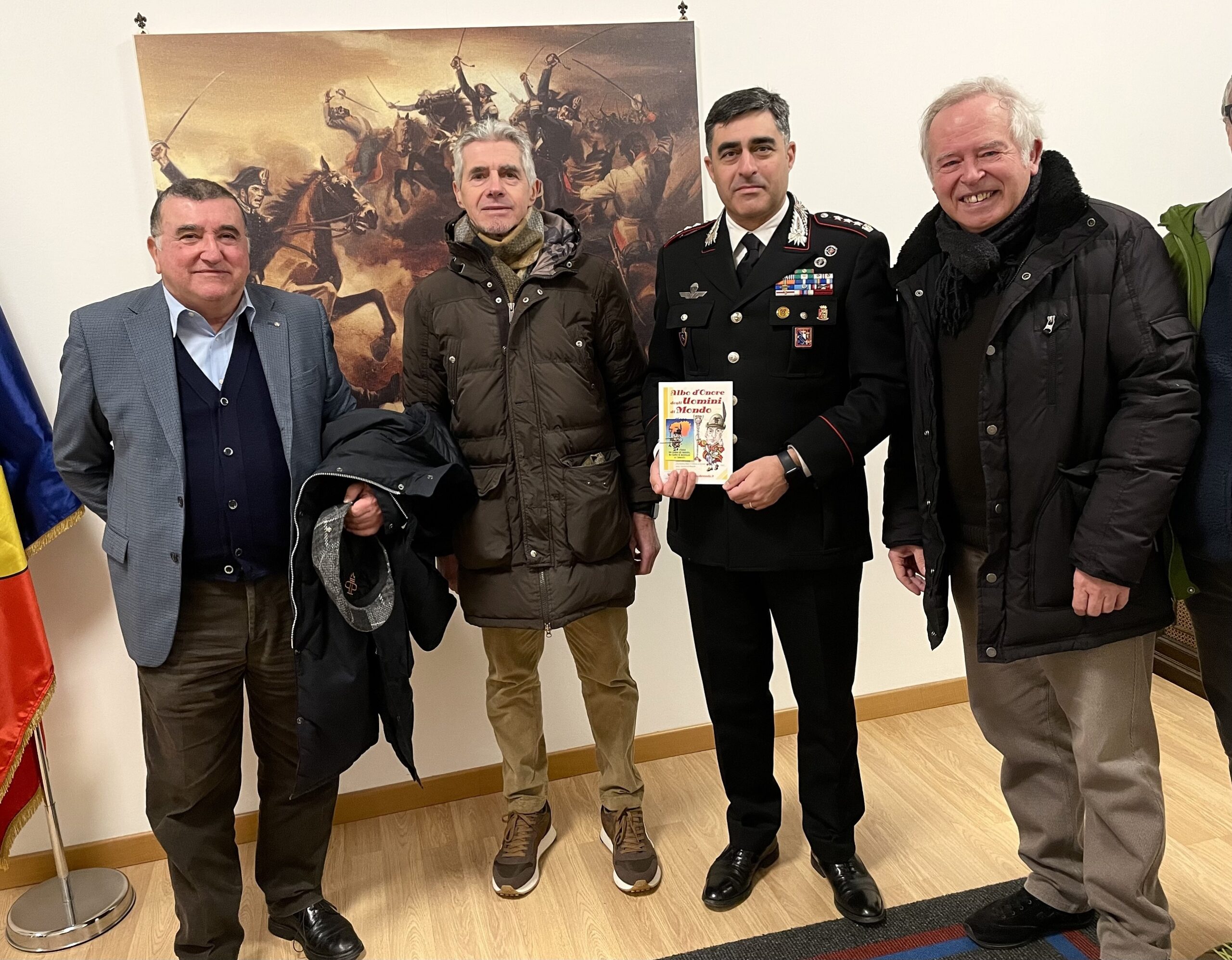 Salvatore Sangrigoli, Ezio Cavallo, Comandate Marco Piras e Danilo Paparelli