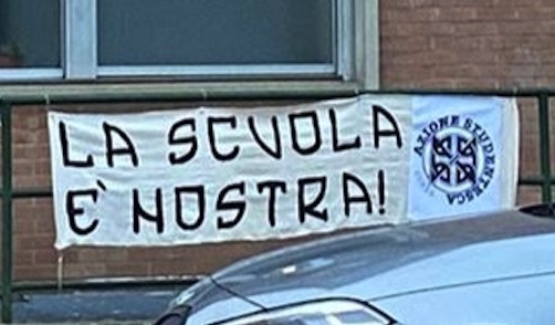 striscione scuole albesi