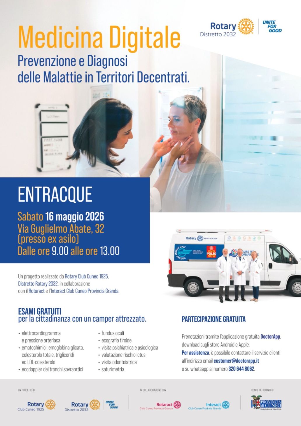 Medicina digitale - ENTRACQUE 16 MAGGIO
