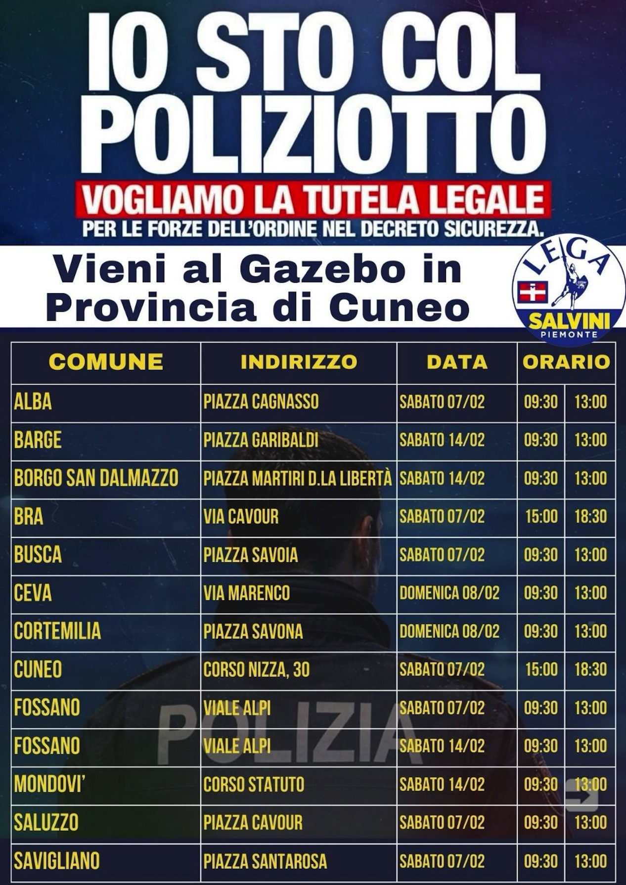 Io sto con il poliziotto
