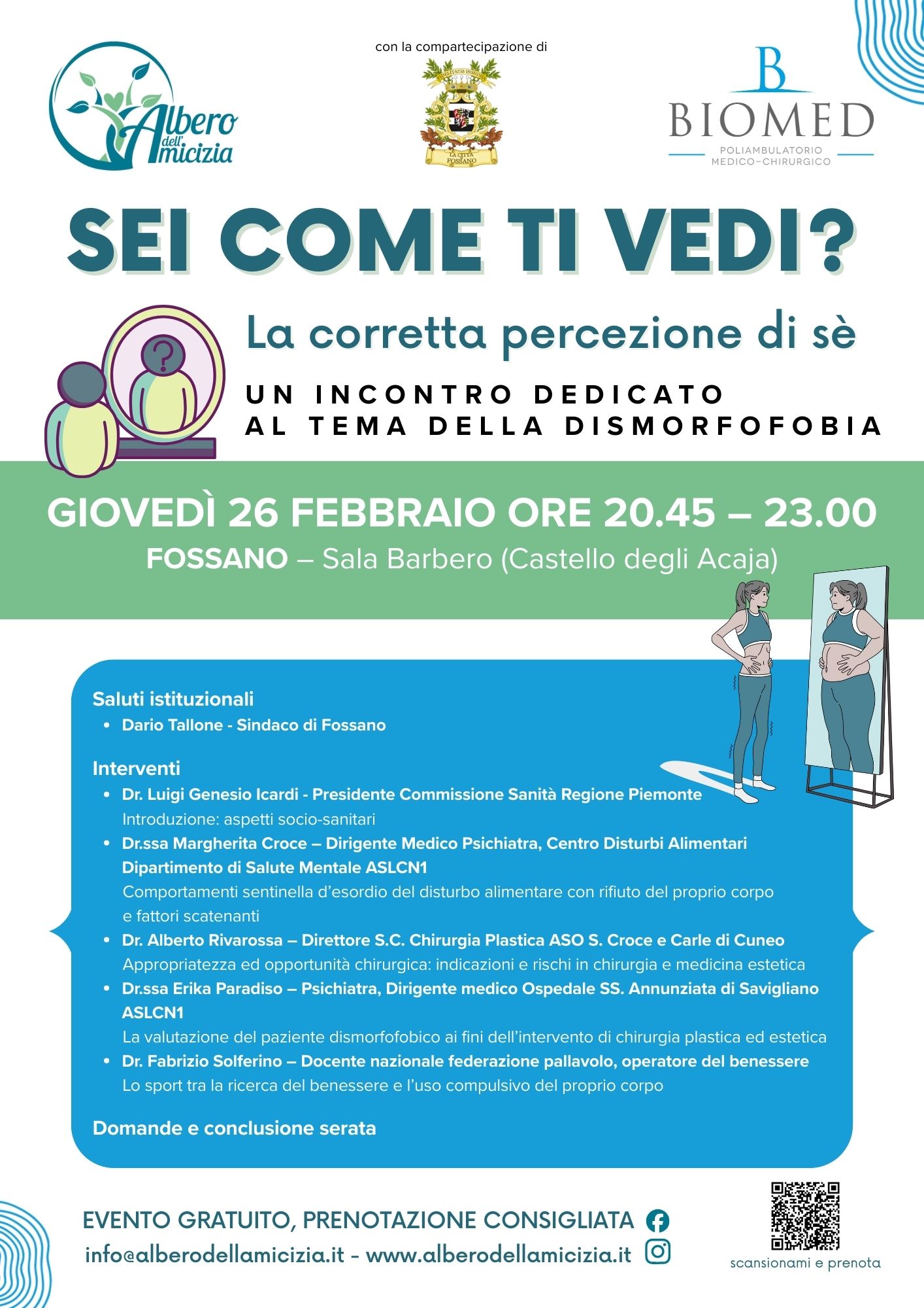 albero dell'amicizia_LOCANDINA La corretta percezione di sé
