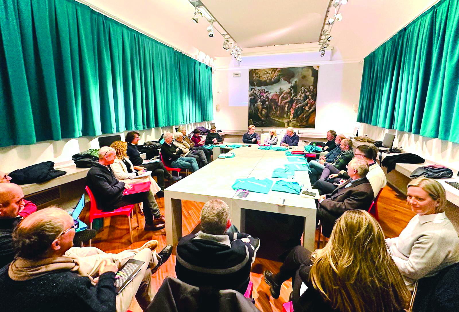 I direttori all'incontro della Fisc a Fossano