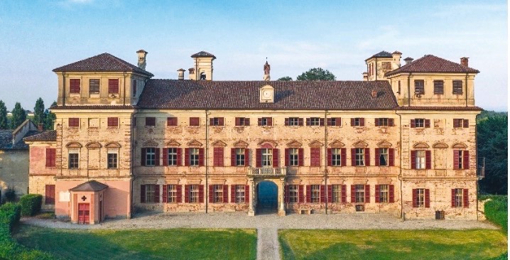 Tenuta dei conti Galleani d'Agliano a Palazzasso di Caraglio