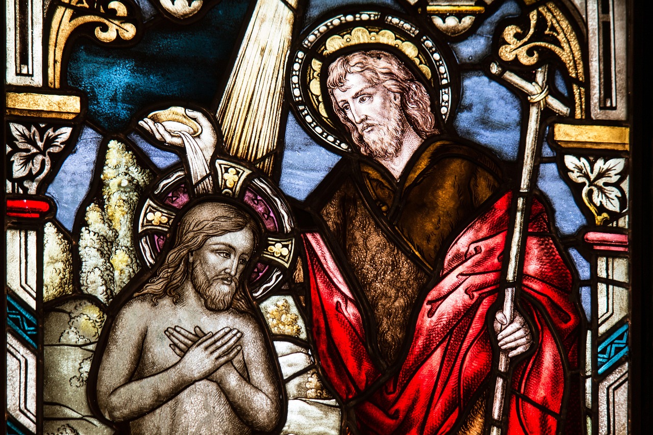 battesimo di Cristo (foto Pixabay)