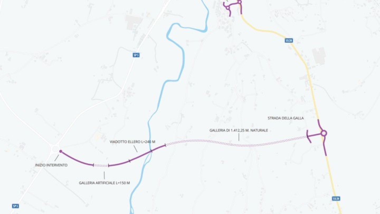 prolungamento tangenziale di Mondovì