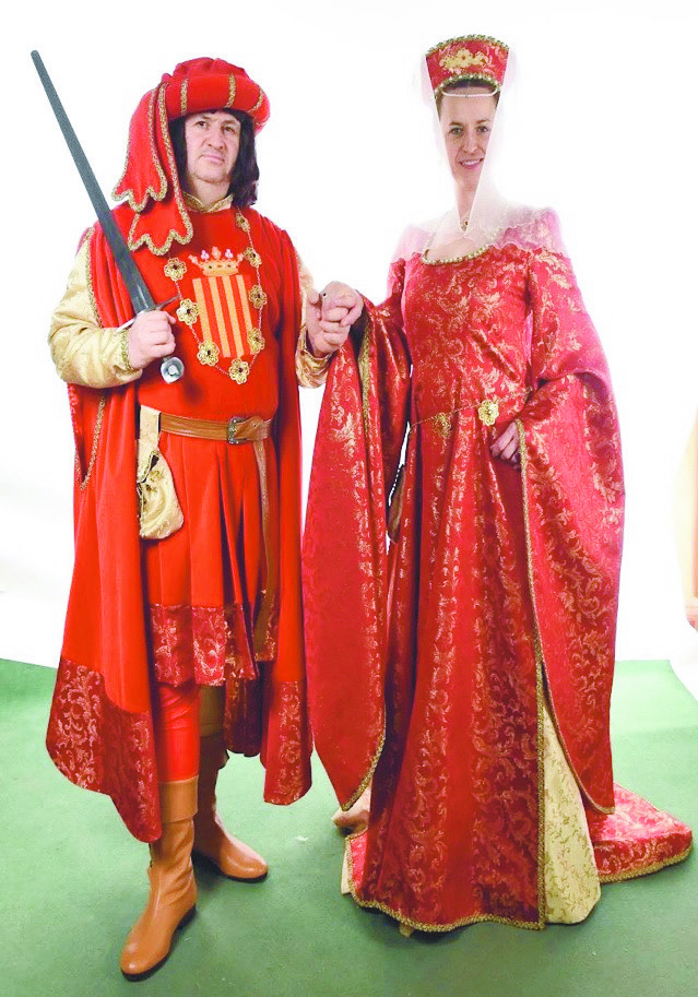 I costumi storici dei Marchesi di Busca