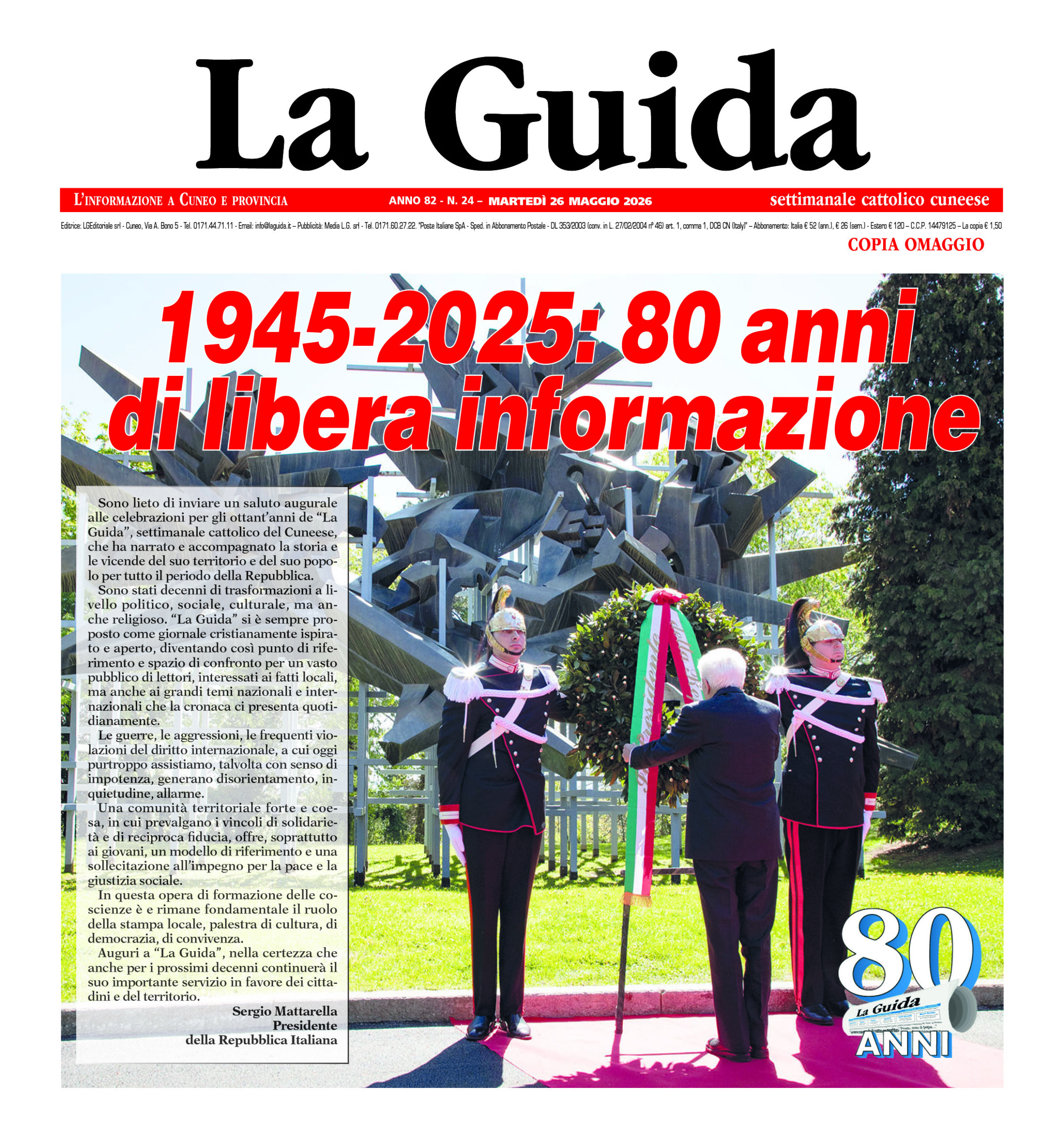 La Guida - Speciale 80 anni