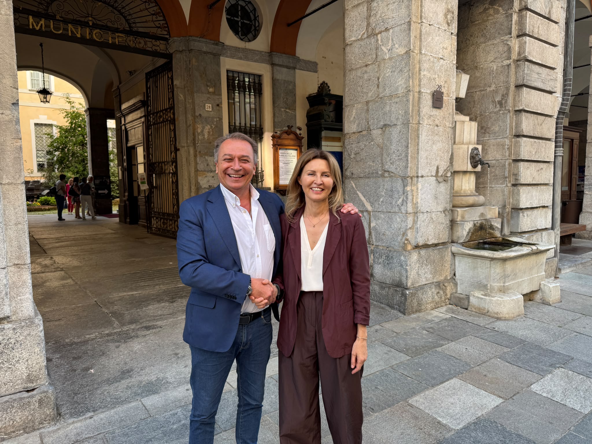 Paolo Bongioanni e Sara Tomatis