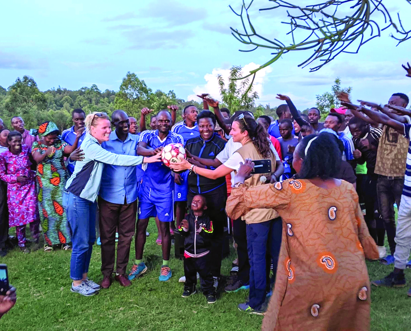 Maria Olivero in Uganda