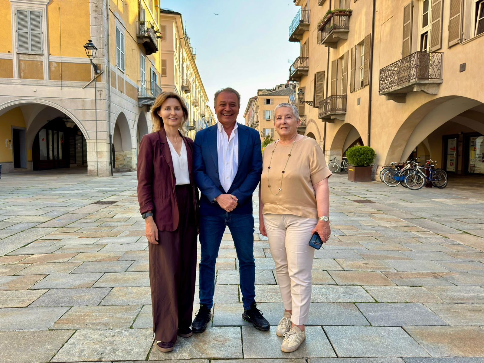 Sara Tomatis, Paolo Bongioanni e Patrizia Manassero
