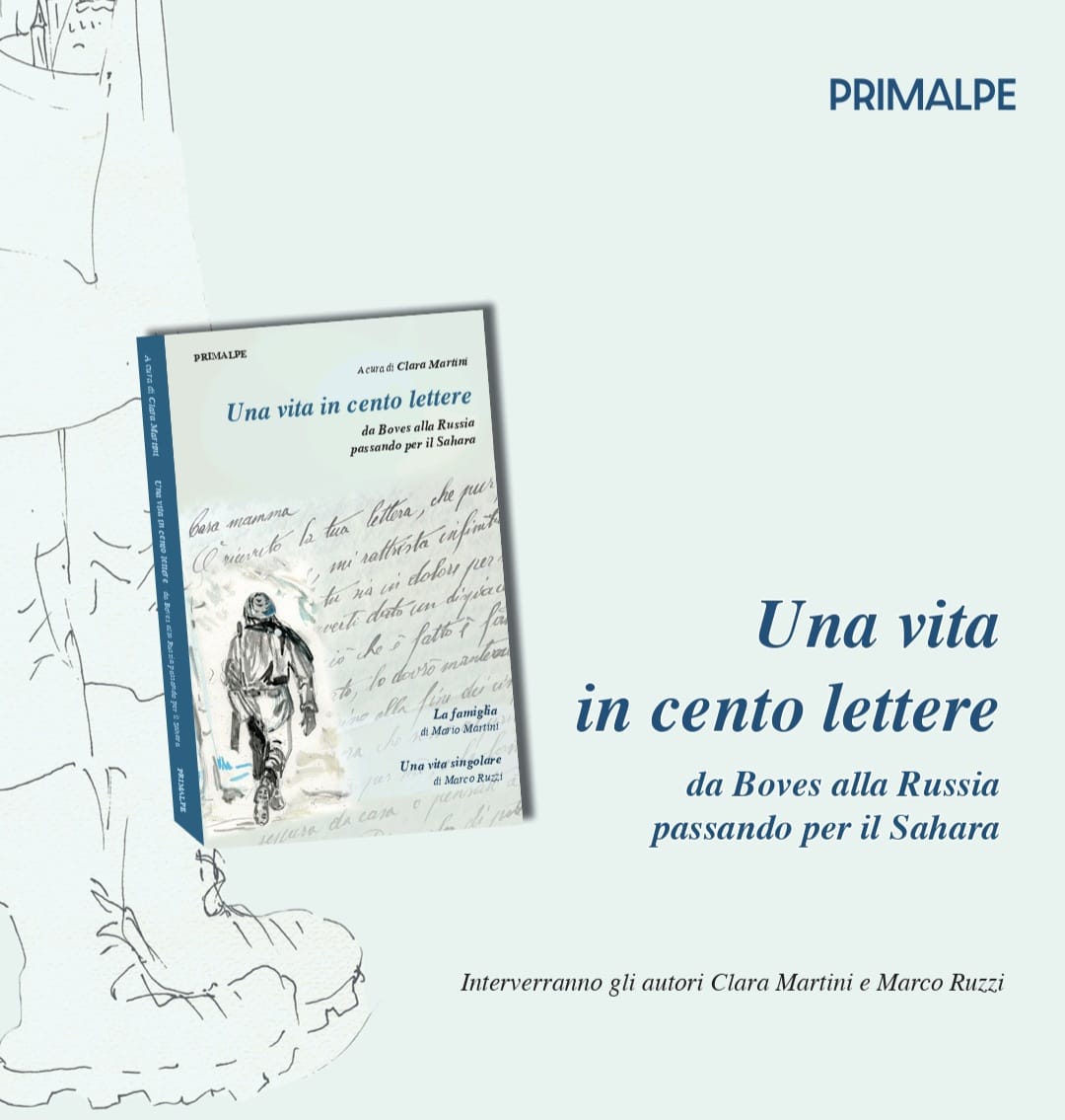 Boves copertina libro Un vita in cento lettere