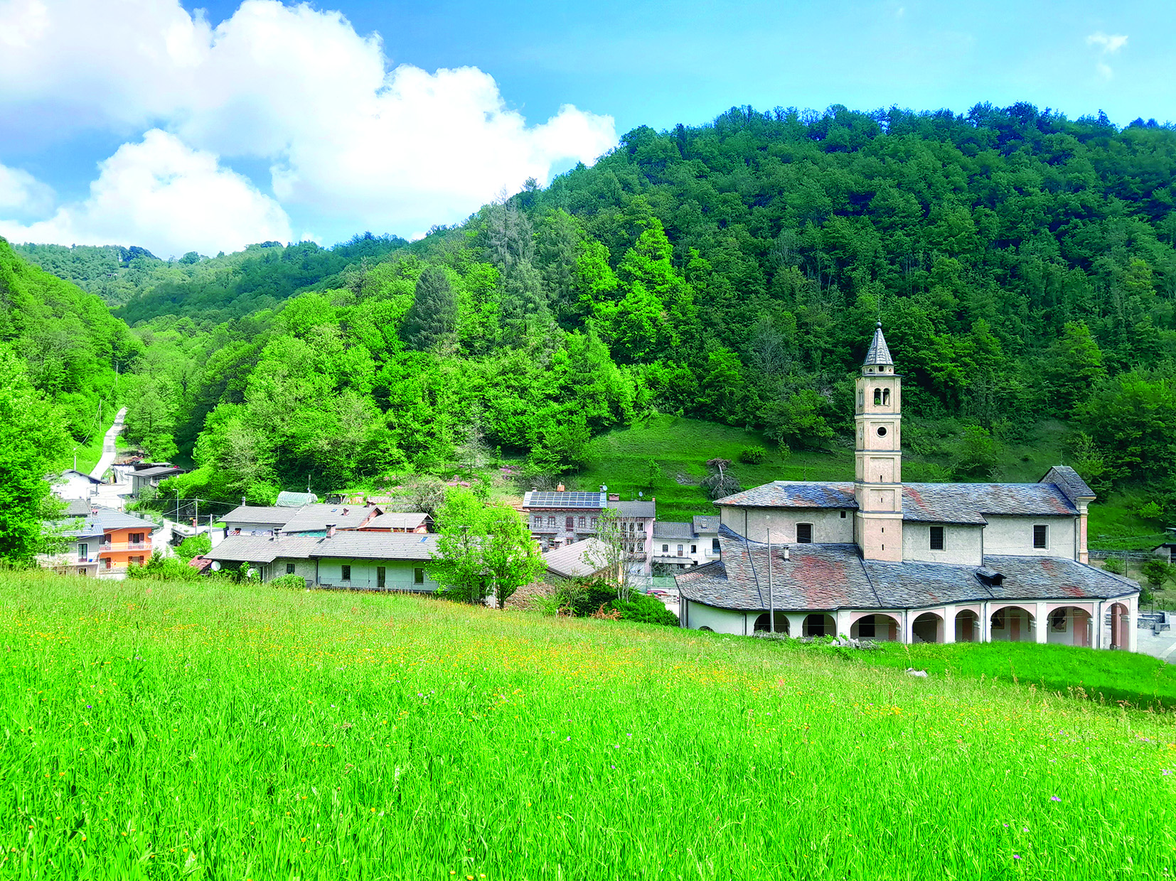 Percorso ad anello da Gaiola a Bardenghi di Valloriate e Rittana