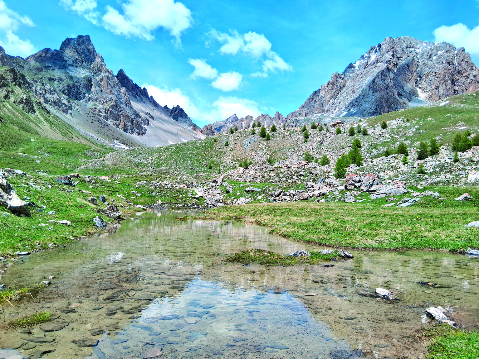 Vallone ai piedi del Monte Sautron (lato francese) 2026 Foto pc