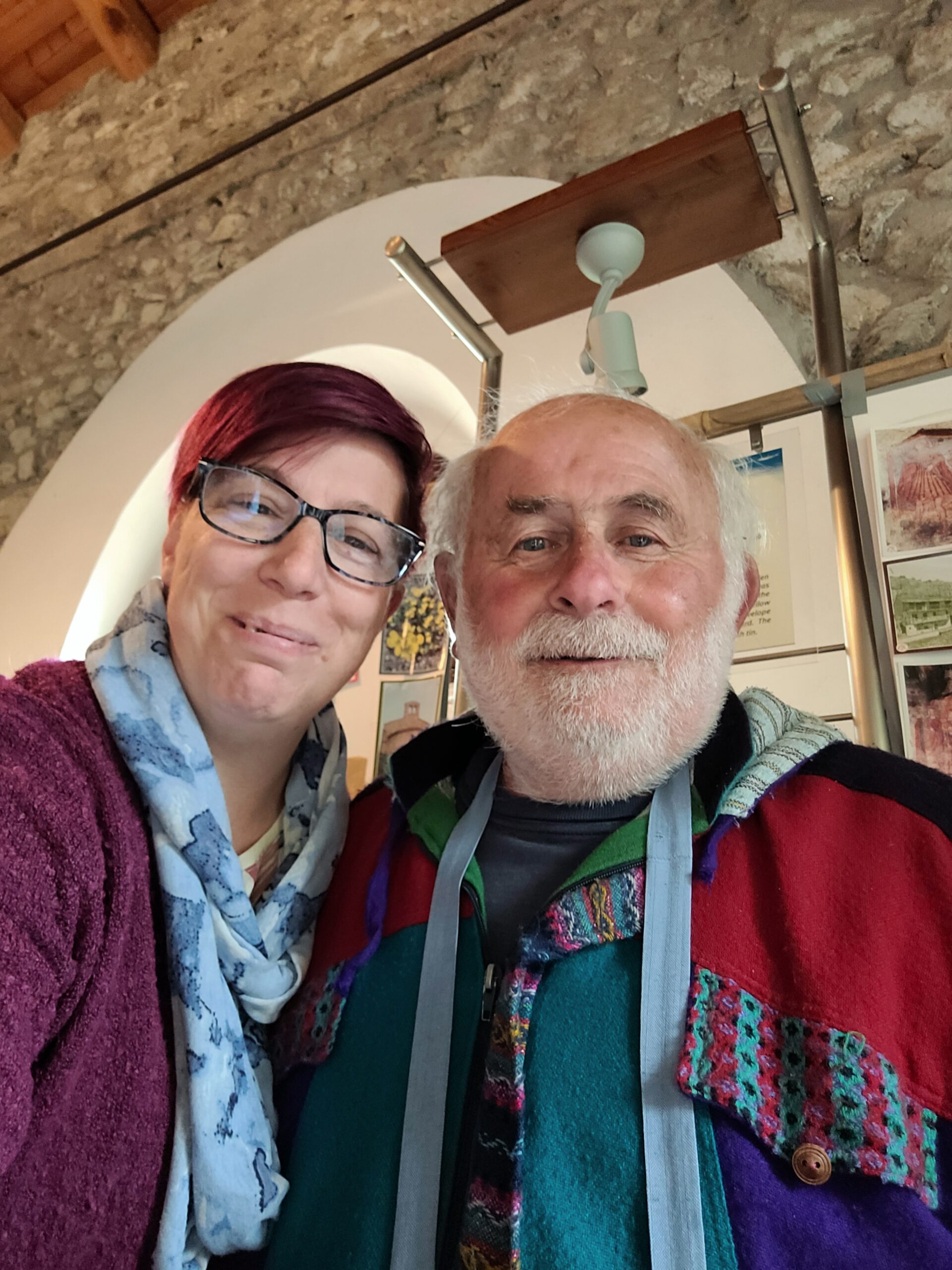 Cinzia Dutto con Augusto