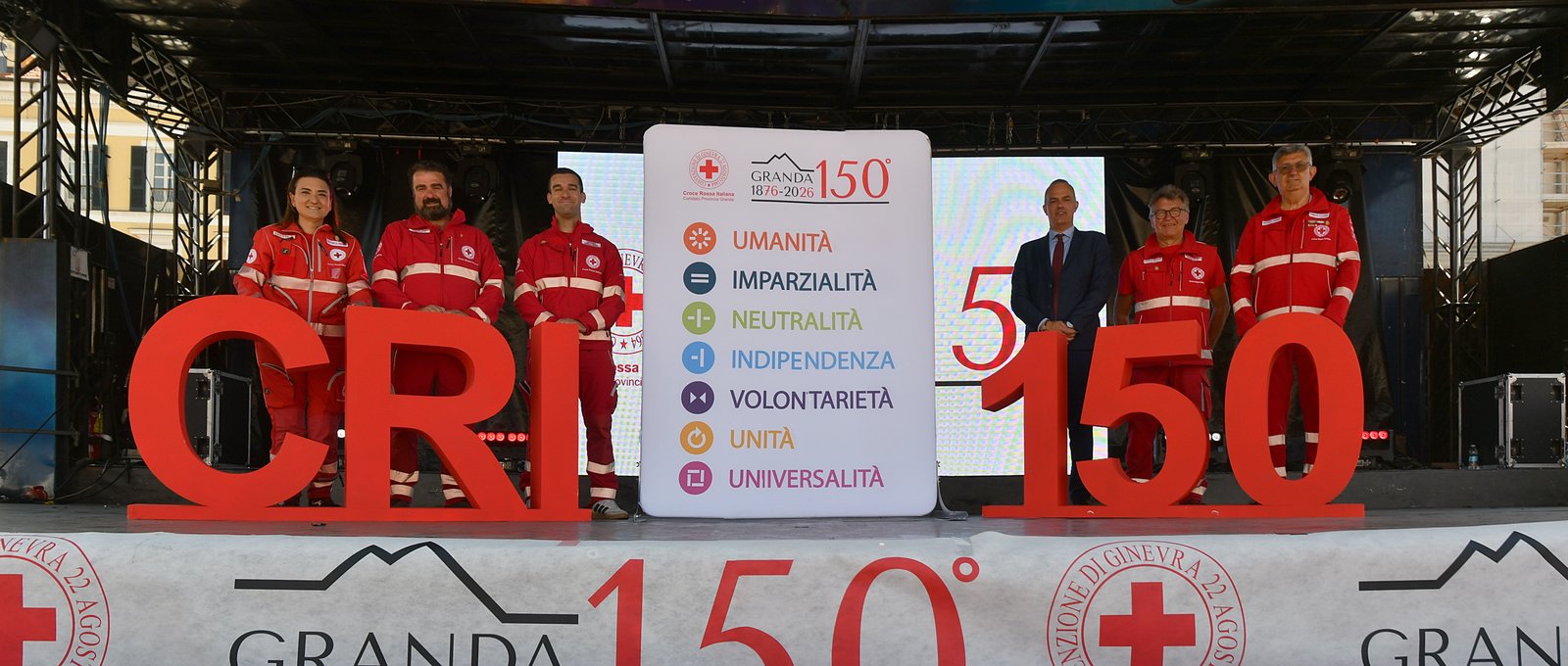 150 anni Croce Rossa in provincia di Cuneo