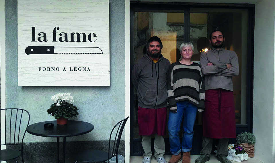 La panetteria con forno a legna La Fame a Roccasparvera