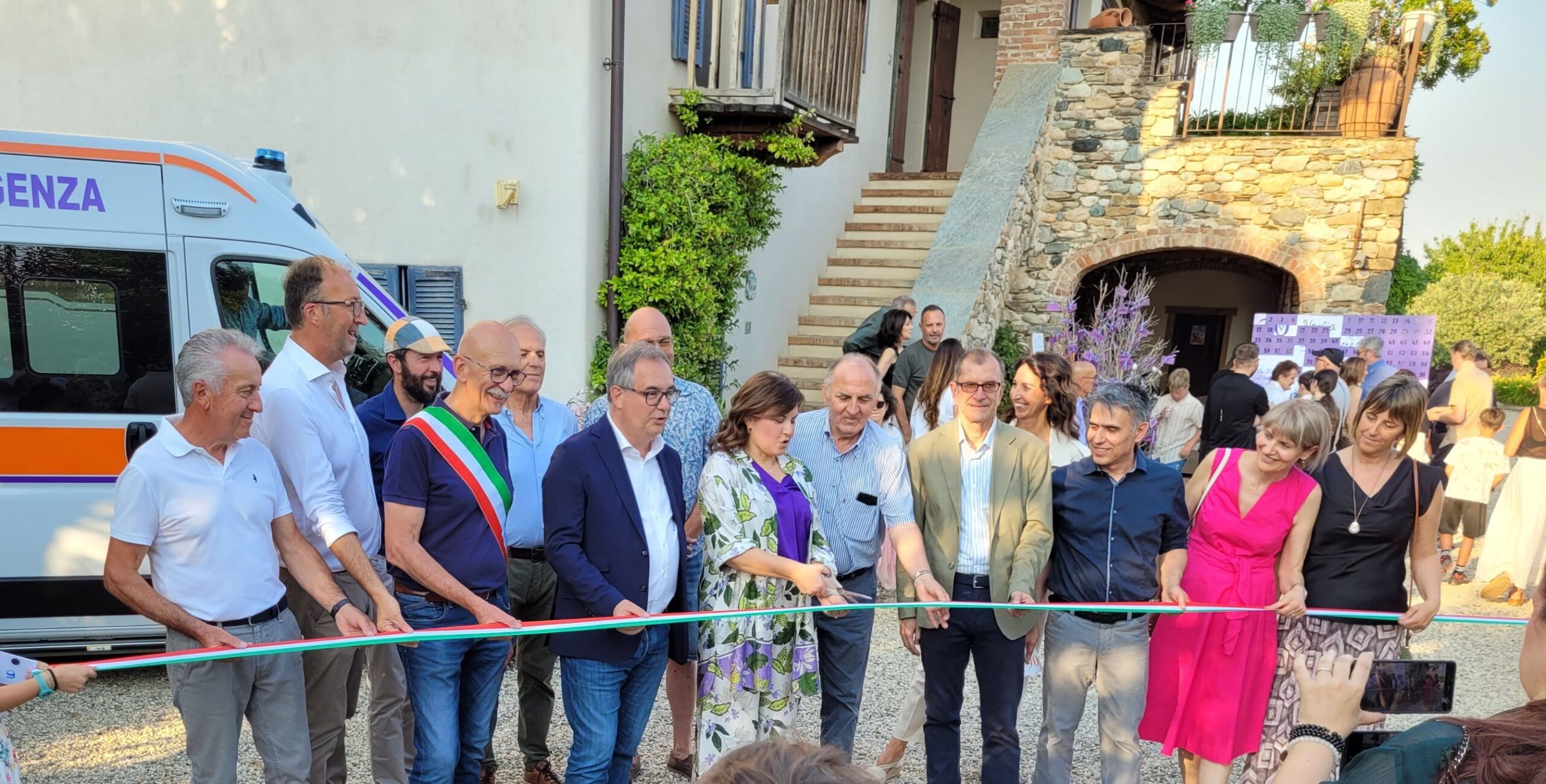 Voglia di crescere - inaugurazione nuova ambulanza